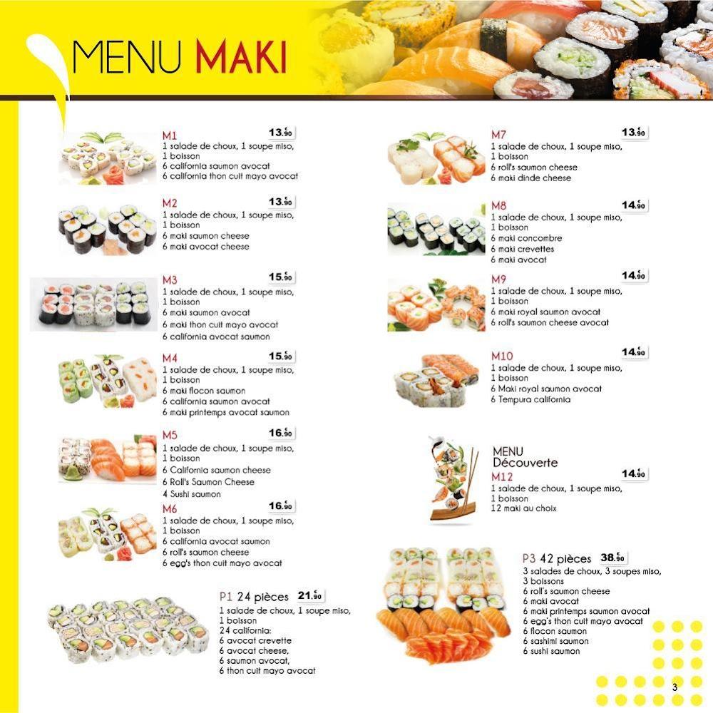 Au Sushi & wok - Menu Image 3