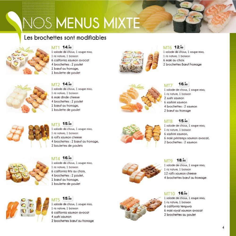 Au Sushi & wok - Menu Image 4